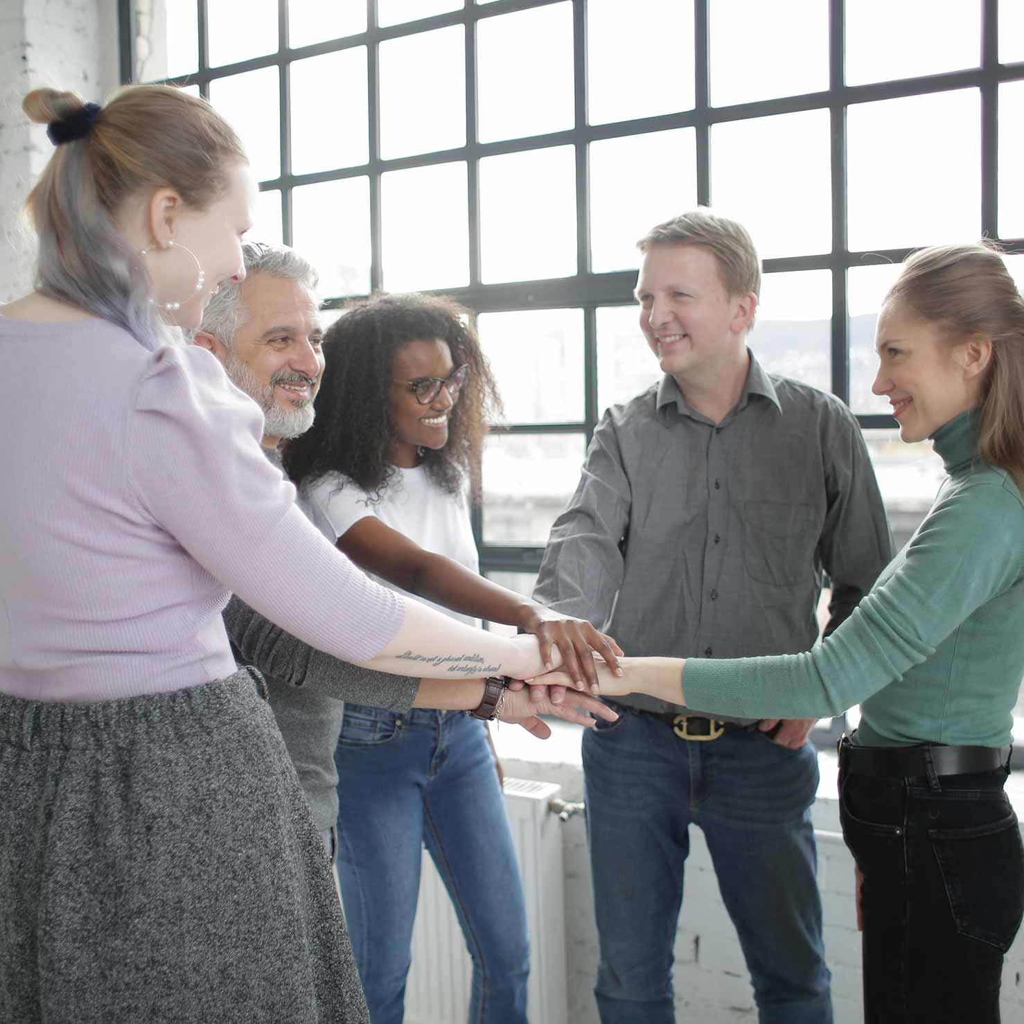 Tracy Adkins Consultants Accounting team having a meeting